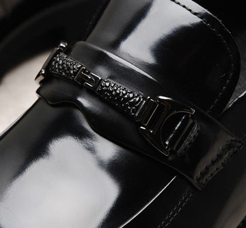 modern horsebit loafers