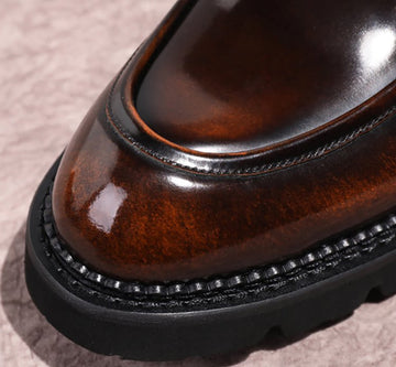 chunky bit loafers for men