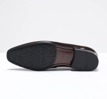 mens designer leather loafers