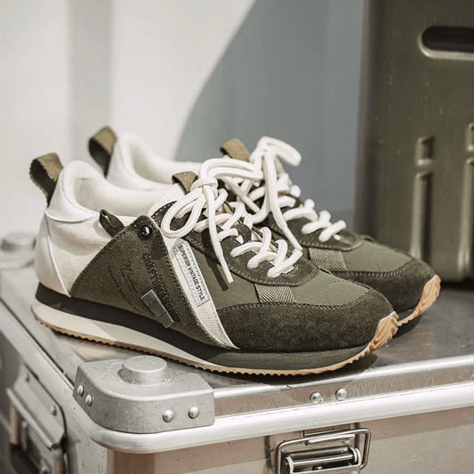 Retro British Trainers with Military Elements | Ajax
