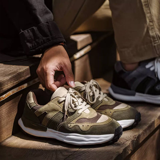 Non-slip Sneakers for Running - Nelson Special Edition Retro Running Shoes