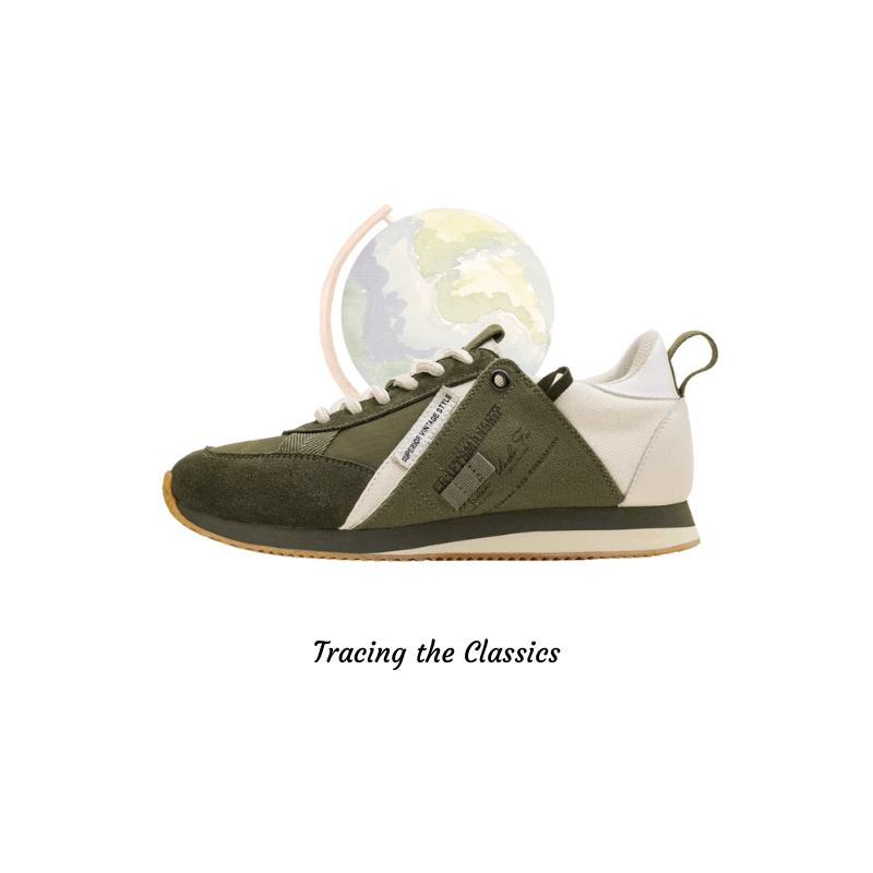 Retro British Trainers with Military Elements | Ajax