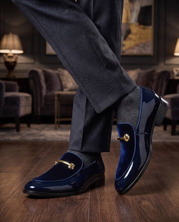 Royal Velvet Bit Loafers | Luxury Patent Leather Shoes Royal Velvet Bit Loafers | Luxury Patent Leather Shoes