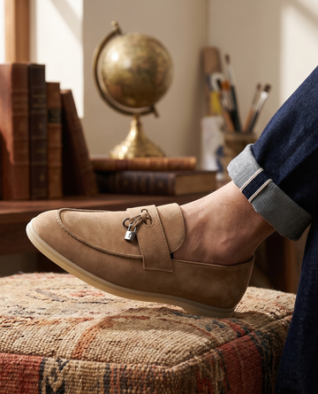 Kiltie Tassel Lug Sole Loafers | Heritage Rugged Leather Shoes