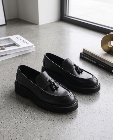 mens whiskey tan loafers