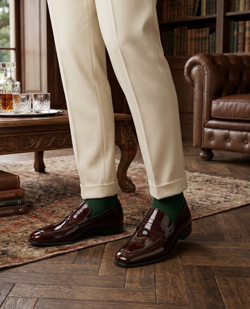 mens ivy league style loafers