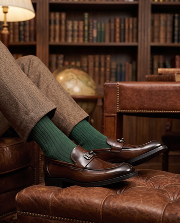 mens luxury leather loafers