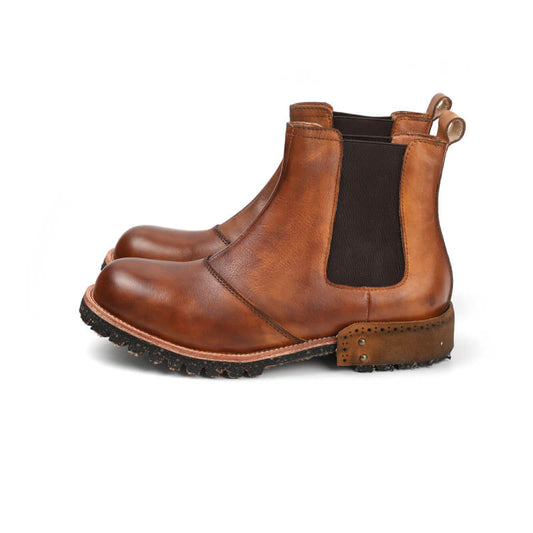 6-inch Leather Chelsea Boots For Work