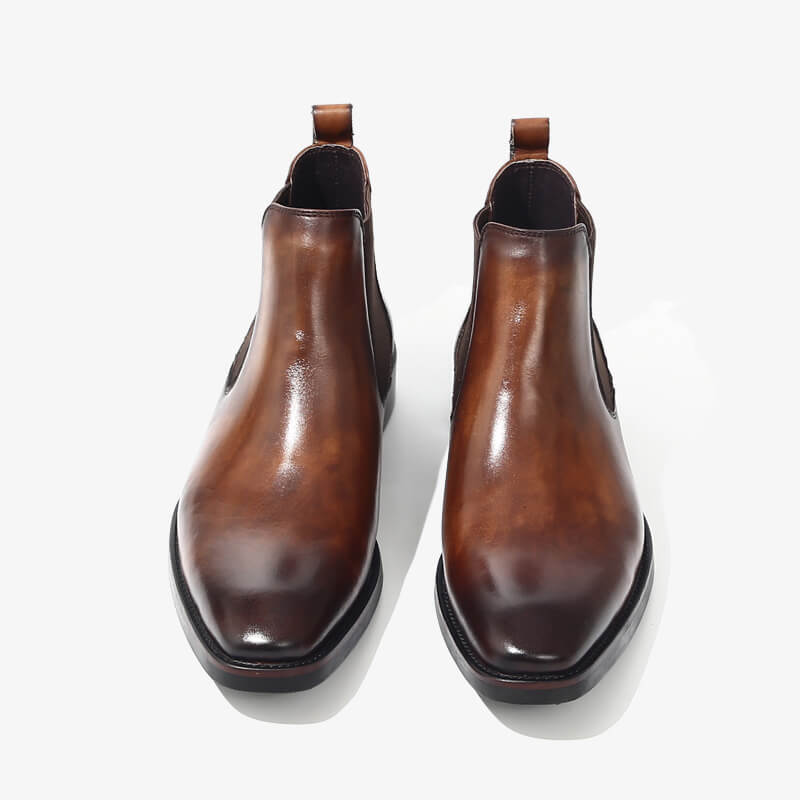 chelsea boots leather