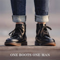 wool lined boots for men