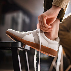 Reference product image - Gutenberg gray sneaker side profile