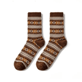 cotton ankle socks coffee