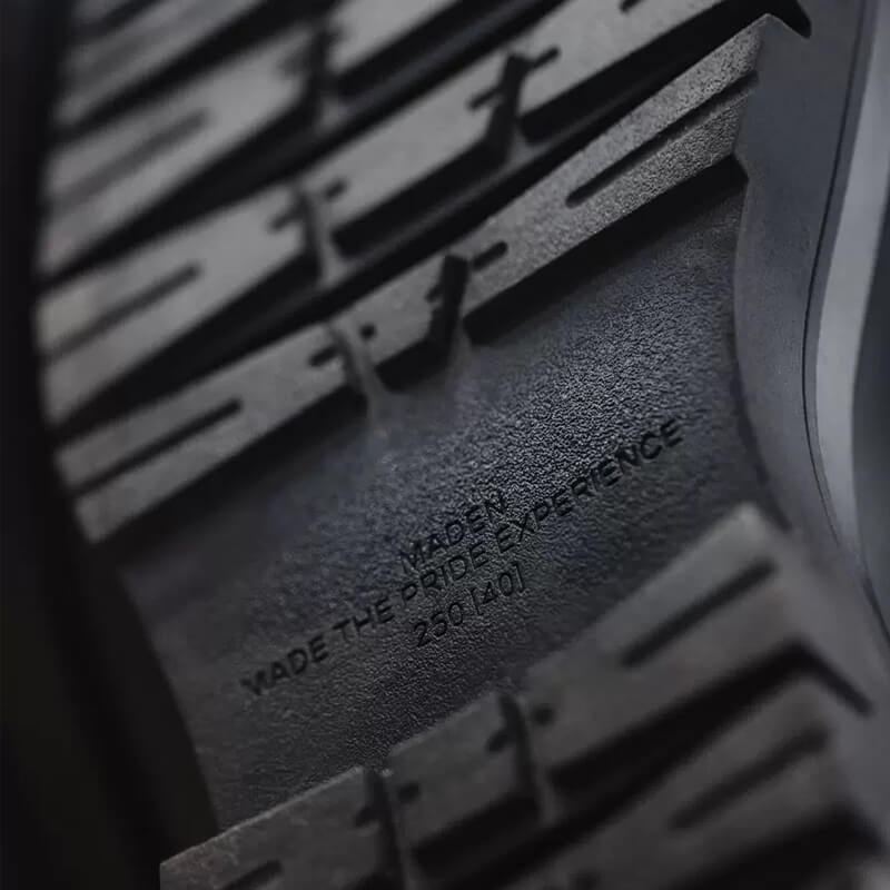 leather platform combat