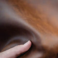 brown leather ankle boots
